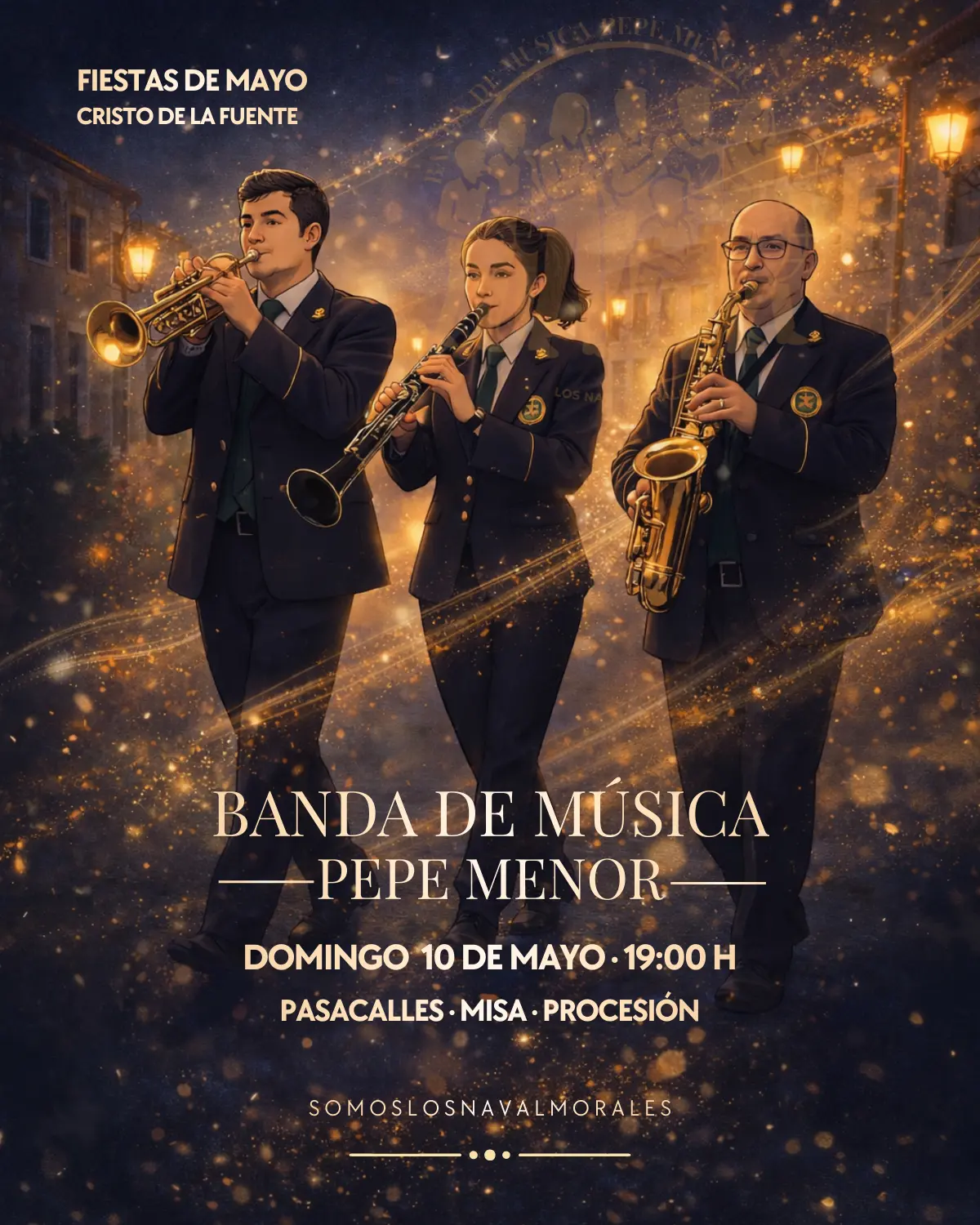Banda de Música Pepe Menor · Domingo 10 de mayo · Fiestas de Mayo 2026
