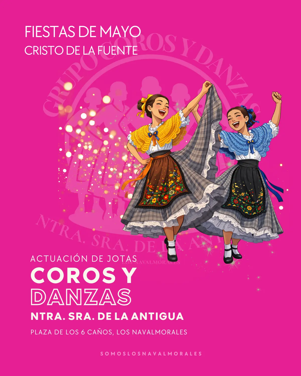 Coros y Danzas Virgen de la Antigua · Fiestas de Mayo 2026