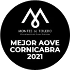 Sello oficial del Mejor AOVE Cornicabra 2021