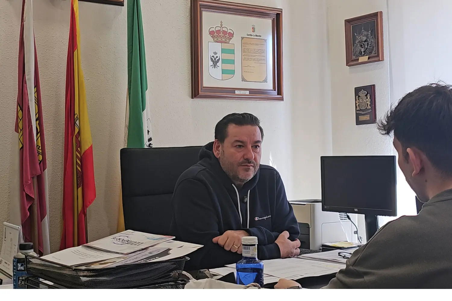 Detalle de la entrevista a Antonio Talavera Martín